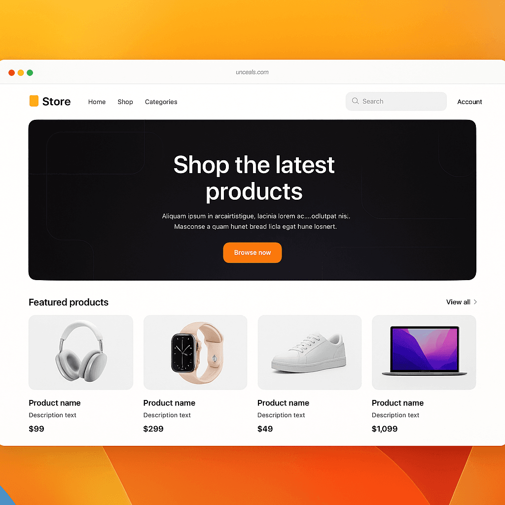 Современный интерфейс